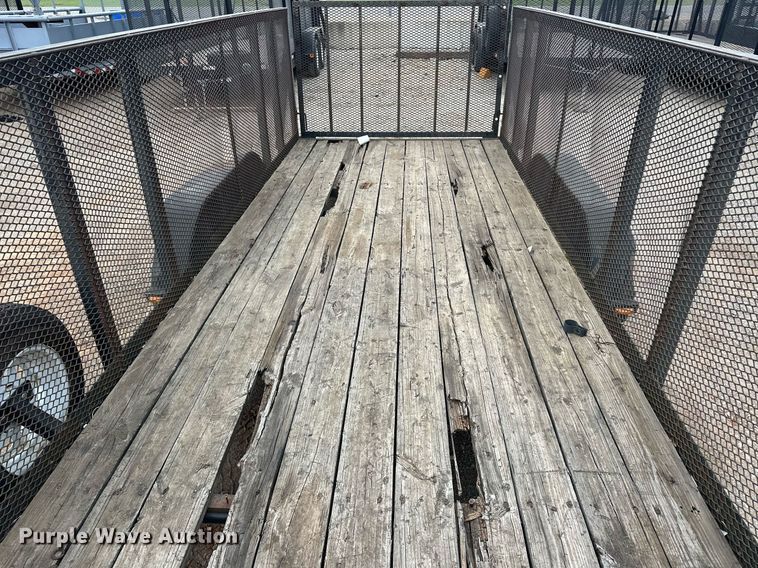 image for item EJ8451 2018 Currahee LD618 utility trailer