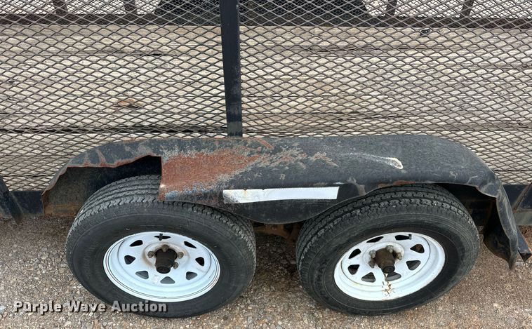 image for item EJ8451 2018 Currahee LD618 utility trailer