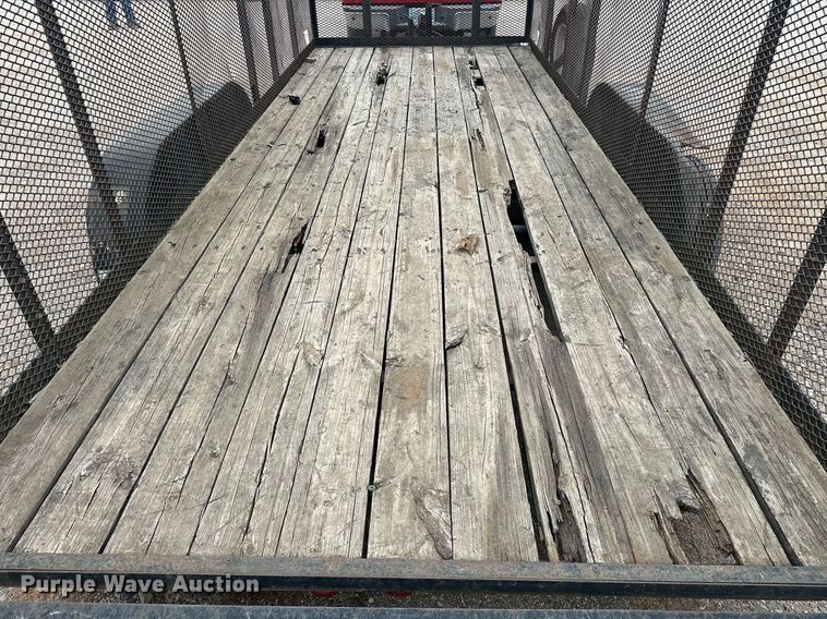 image for item EJ8451 2018 Currahee LD618 utility trailer