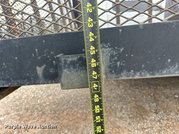 image for item EJ8451 2018 Currahee LD618 utility trailer