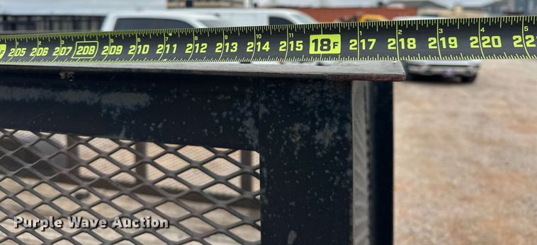 image for item EJ8451 2018 Currahee LD618 utility trailer