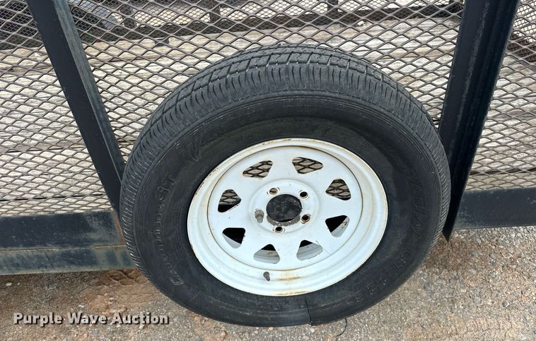 image for item EJ8451 2018 Currahee LD618 utility trailer