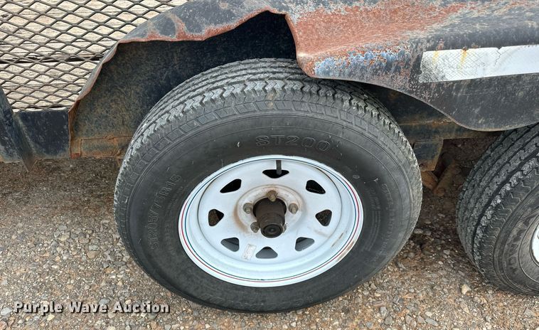 image for item EJ8451 2018 Currahee LD618 utility trailer