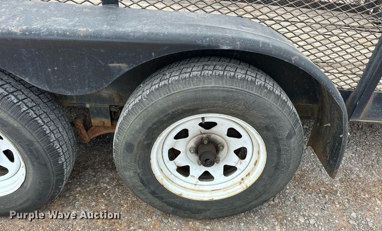 image for item EJ8451 2018 Currahee LD618 utility trailer