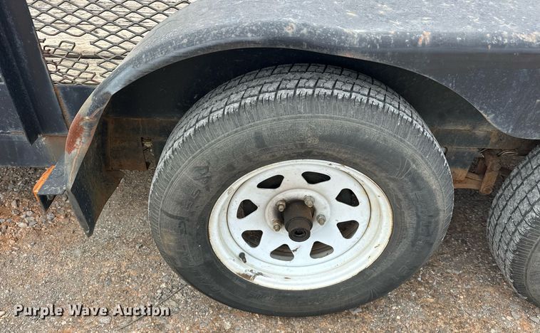 image for item EJ8451 2018 Currahee LD618 utility trailer