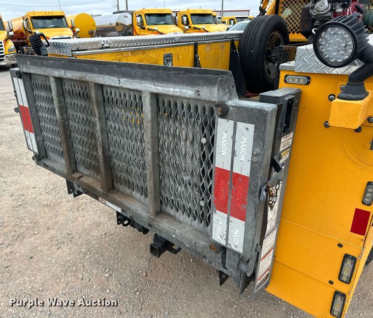 image for item EJ8454 2019 Ford F350 Super Duty XL utility bed pickup truck