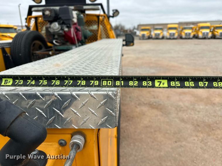 image for item EJ8454 2019 Ford F350 Super Duty XL utility bed pickup truck