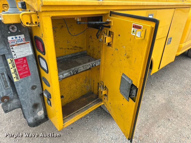 image for item EJ8456 2017 Ford F350 Super Duty XL utility bed pickup truck