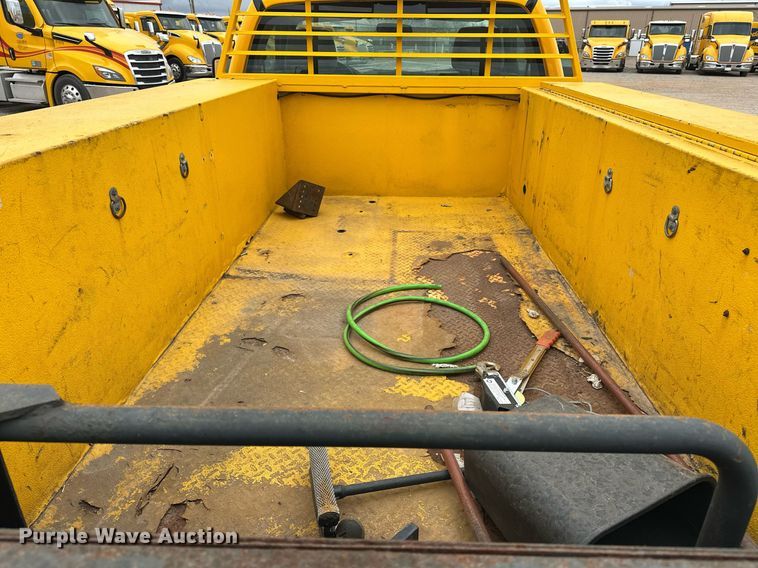 image for item EJ8460 2015 Ford F350 Super Duty XL utility bed pickup truck