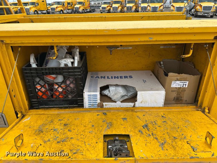 image for item EJ8460 2015 Ford F350 Super Duty XL utility bed pickup truck