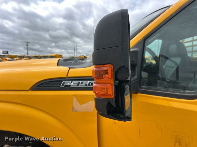 image for item EJ8460 2015 Ford F350 Super Duty XL utility bed pickup truck