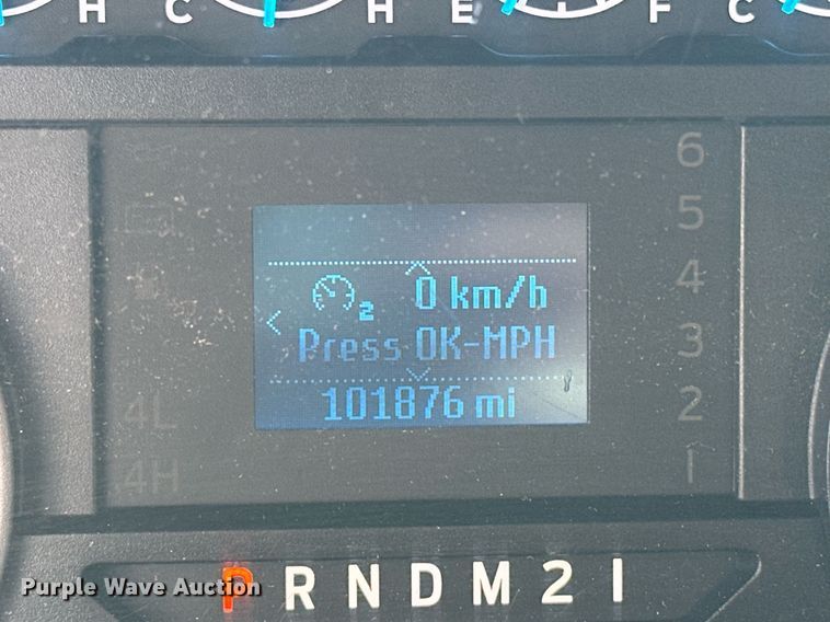 image for item EJ8461 2017 Ford F350 Super Duty XL utility bed pickup truck