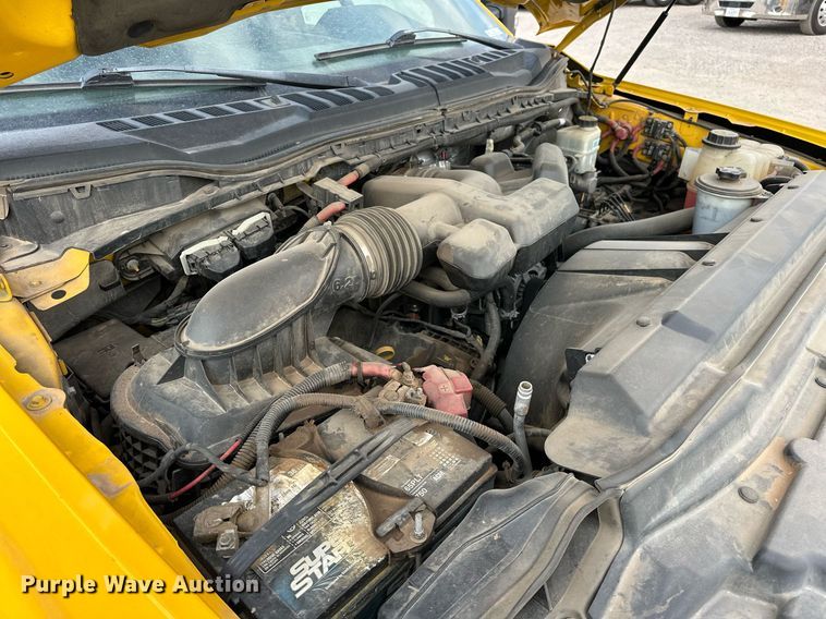 image for item EJ8461 2017 Ford F350 Super Duty XL utility bed pickup truck