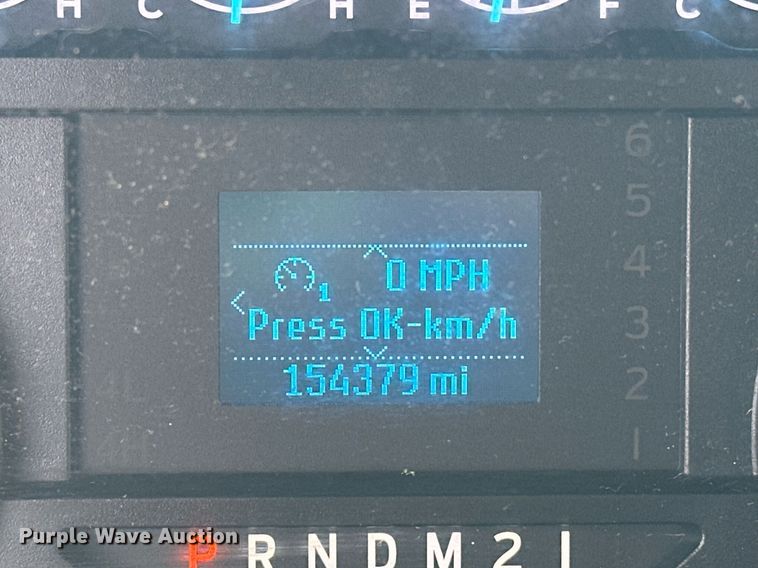 image for item EJ8463 2019 Ford F350 Super Duty XL utility bed pickup truck