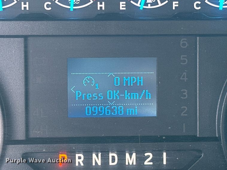 image for item EJ8467 2017 Ford F350 Super Duty XL utility bed pickup truck