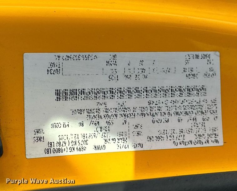 image for item EJ8467 2017 Ford F350 Super Duty XL utility bed pickup truck