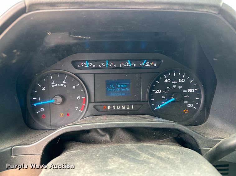 image for item EJ8470 2017 Ford F350 Super Duty XL utility bed pickup truck