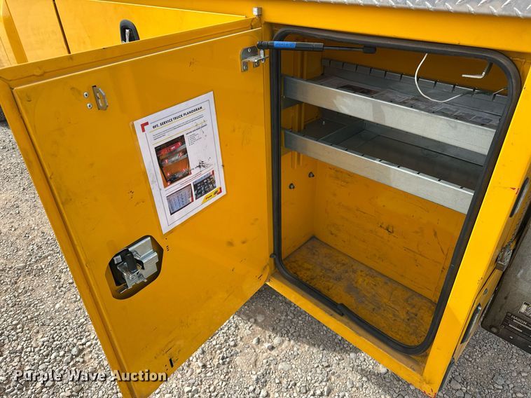 image for item EJ8472 2020 Ford F350 Super Duty XL utility bed pickup truck