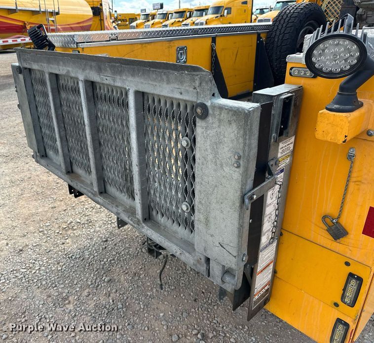 image for item EJ8472 2020 Ford F350 Super Duty XL utility bed pickup truck