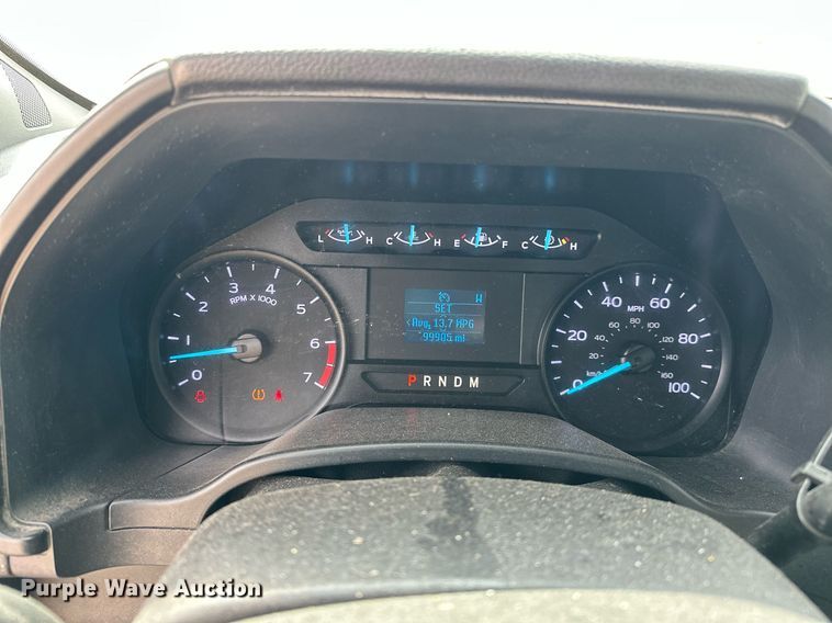 image for item EJ8472 2020 Ford F350 Super Duty XL utility bed pickup truck