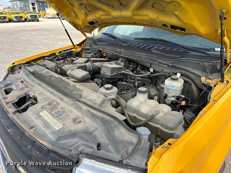 image for item EJ8472 2020 Ford F350 Super Duty XL utility bed pickup truck