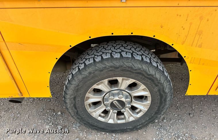 image for item EJ8472 2020 Ford F350 Super Duty XL utility bed pickup truck