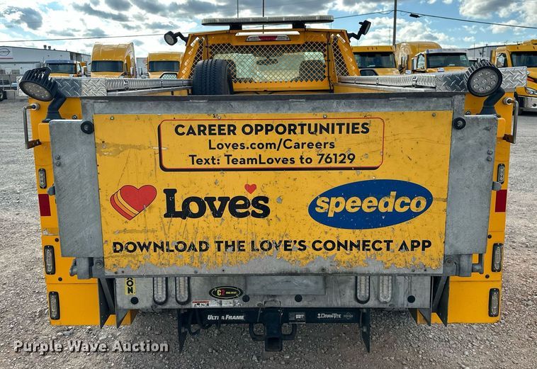 image for item EJ8475 2020 Ford F350 Super Duty XL utility bed pickup truck