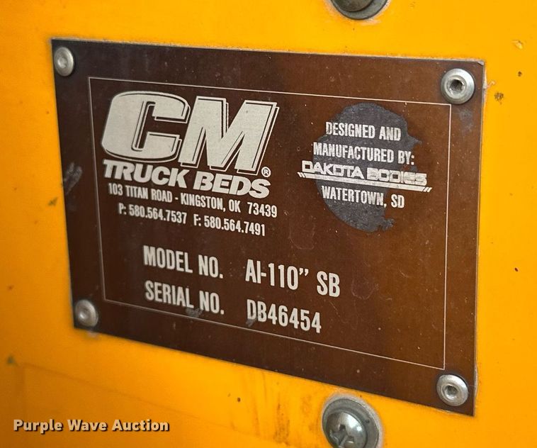 image for item EJ8475 2020 Ford F350 Super Duty XL utility bed pickup truck