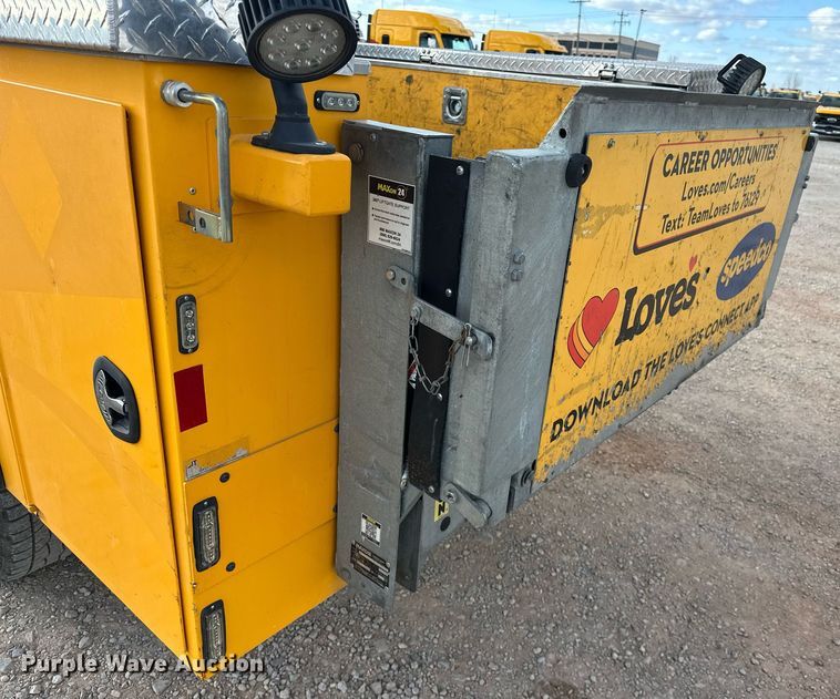 image for item EJ8475 2020 Ford F350 Super Duty XL utility bed pickup truck