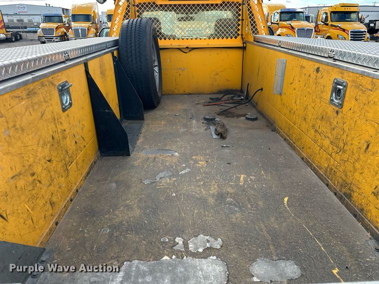 image for item EJ8475 2020 Ford F350 Super Duty XL utility bed pickup truck