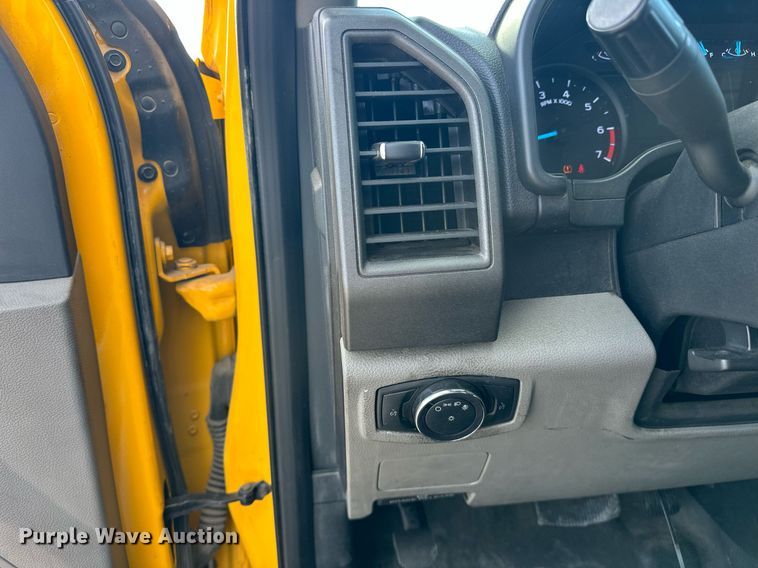 image for item EJ8475 2020 Ford F350 Super Duty XL utility bed pickup truck