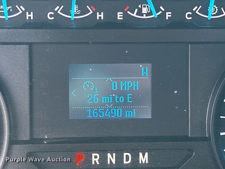 image for item EJ8475 2020 Ford F350 Super Duty XL utility bed pickup truck