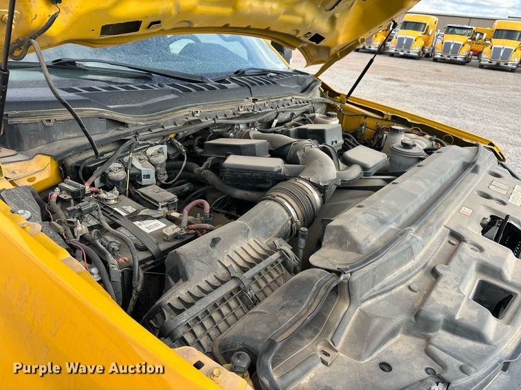 image for item EJ8475 2020 Ford F350 Super Duty XL utility bed pickup truck