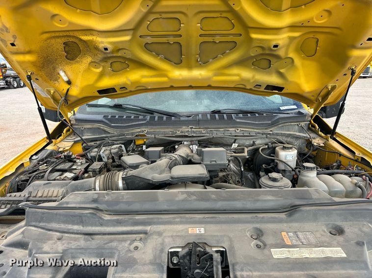 image for item EJ8475 2020 Ford F350 Super Duty XL utility bed pickup truck