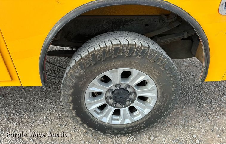 image for item EJ8475 2020 Ford F350 Super Duty XL utility bed pickup truck