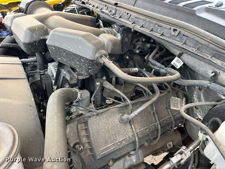 image for item EJ8479 2019 Ford F350 Super Duty XL utility bed pickup truck