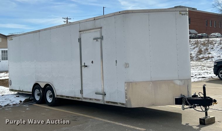 image for item EK2663 2018 Doolittle enclosed cargo trailer