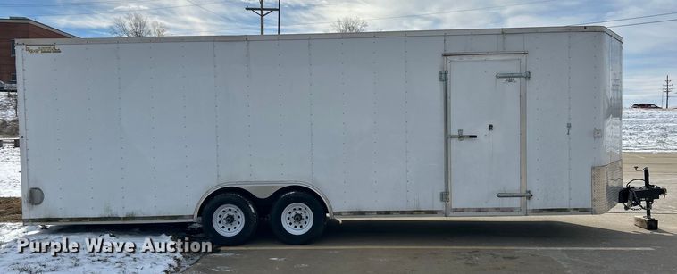 image for item EK2663 2018 Doolittle enclosed cargo trailer