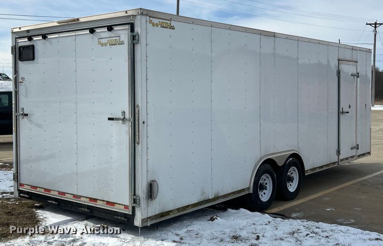 image for item EK2663 2018 Doolittle enclosed cargo trailer