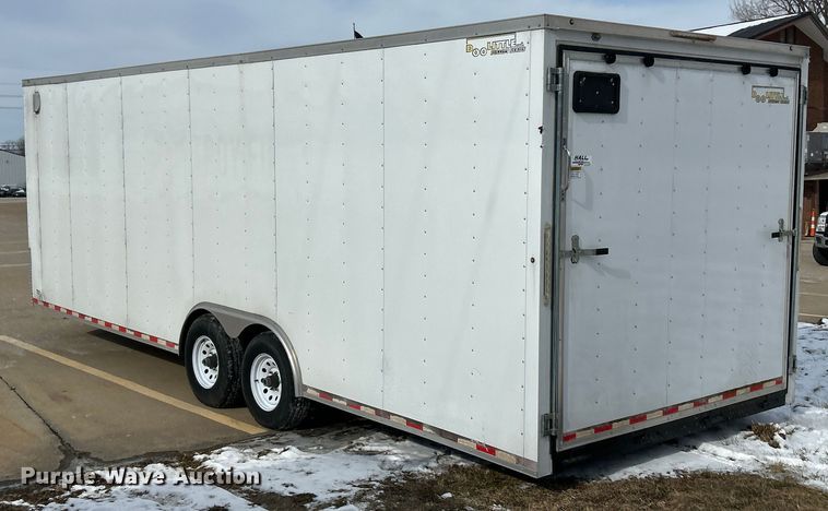 image for item EK2663 2018 Doolittle enclosed cargo trailer