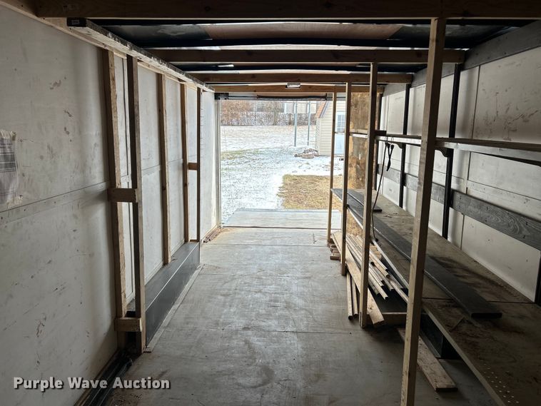 image for item EK2663 2018 Doolittle enclosed cargo trailer