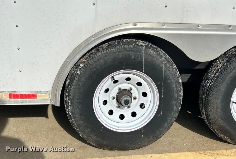 image for item EK2663 2018 Doolittle enclosed cargo trailer