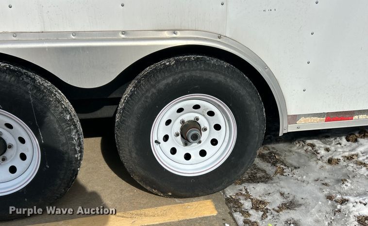 image for item EK2663 2018 Doolittle enclosed cargo trailer