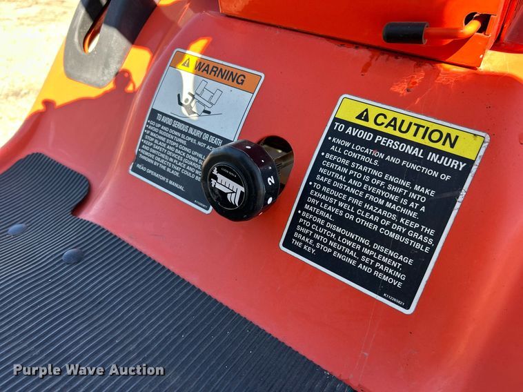 image for item EK2757 Kubota T2380 lawn mower