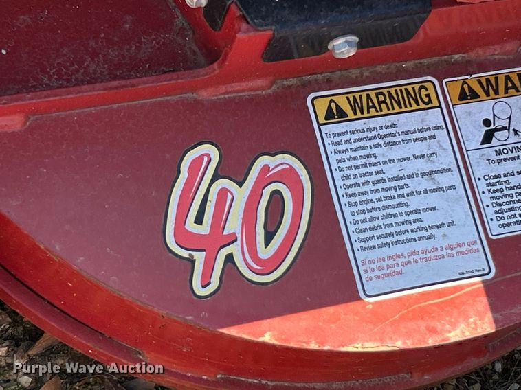 image for item EK2760 2007 Land Pride Z52 ZTR lawn mower