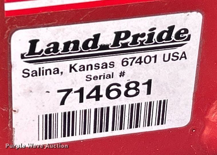 image for item EK2760 2007 Land Pride Z52 ZTR lawn mower