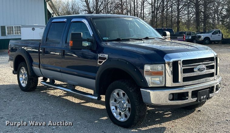 image for item EK2821 2008 Ford F250 Super Duty Lariat Crew Cab pickup truck