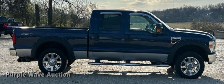 image for item EK2821 2008 Ford F250 Super Duty Lariat Crew Cab pickup truck