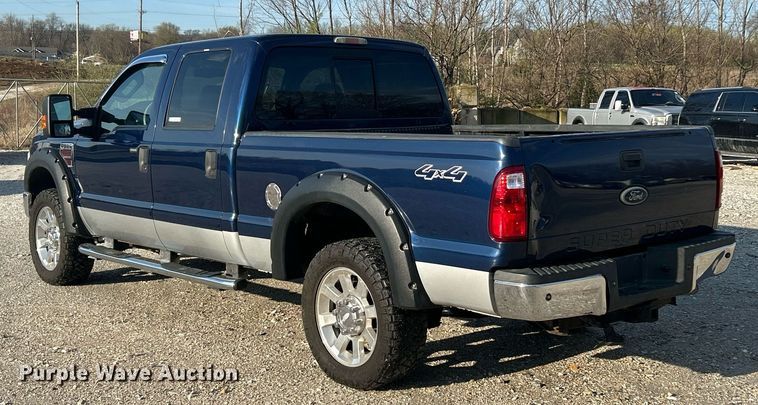 image for item EK2821 2008 Ford F250 Super Duty Lariat Crew Cab pickup truck