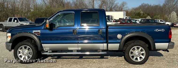image for item EK2821 2008 Ford F250 Super Duty Lariat Crew Cab pickup truck